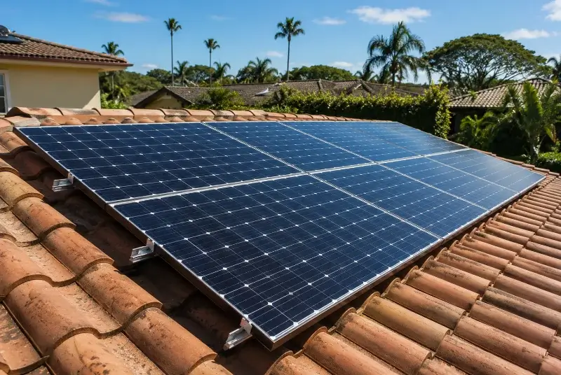 Installation de panneaux solaires à Monnières